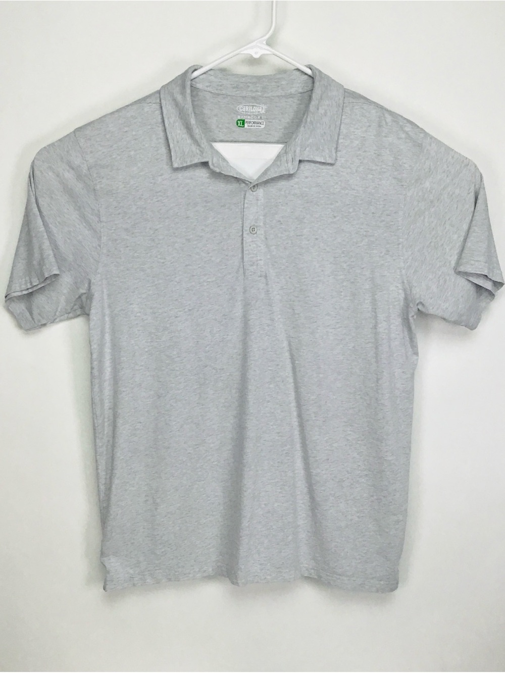 Cariloha Bamboo Fit men’s short sleeve polo shirt XL